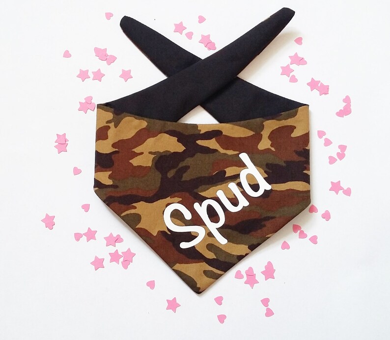 custom dog neckerchief