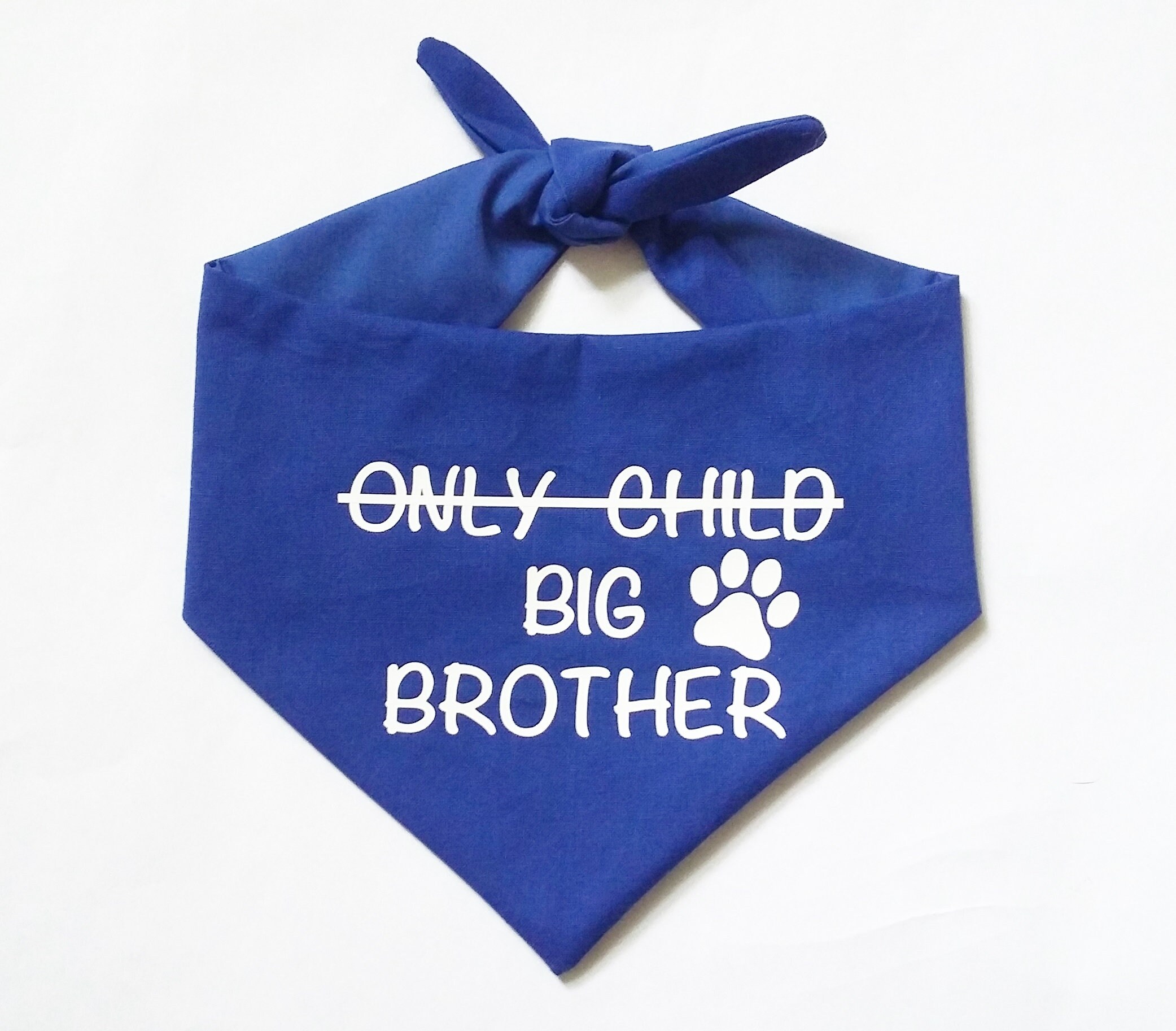 ANY COLOUR Only Child Big Brother Dog Pregnancy Announcement Etsy UK