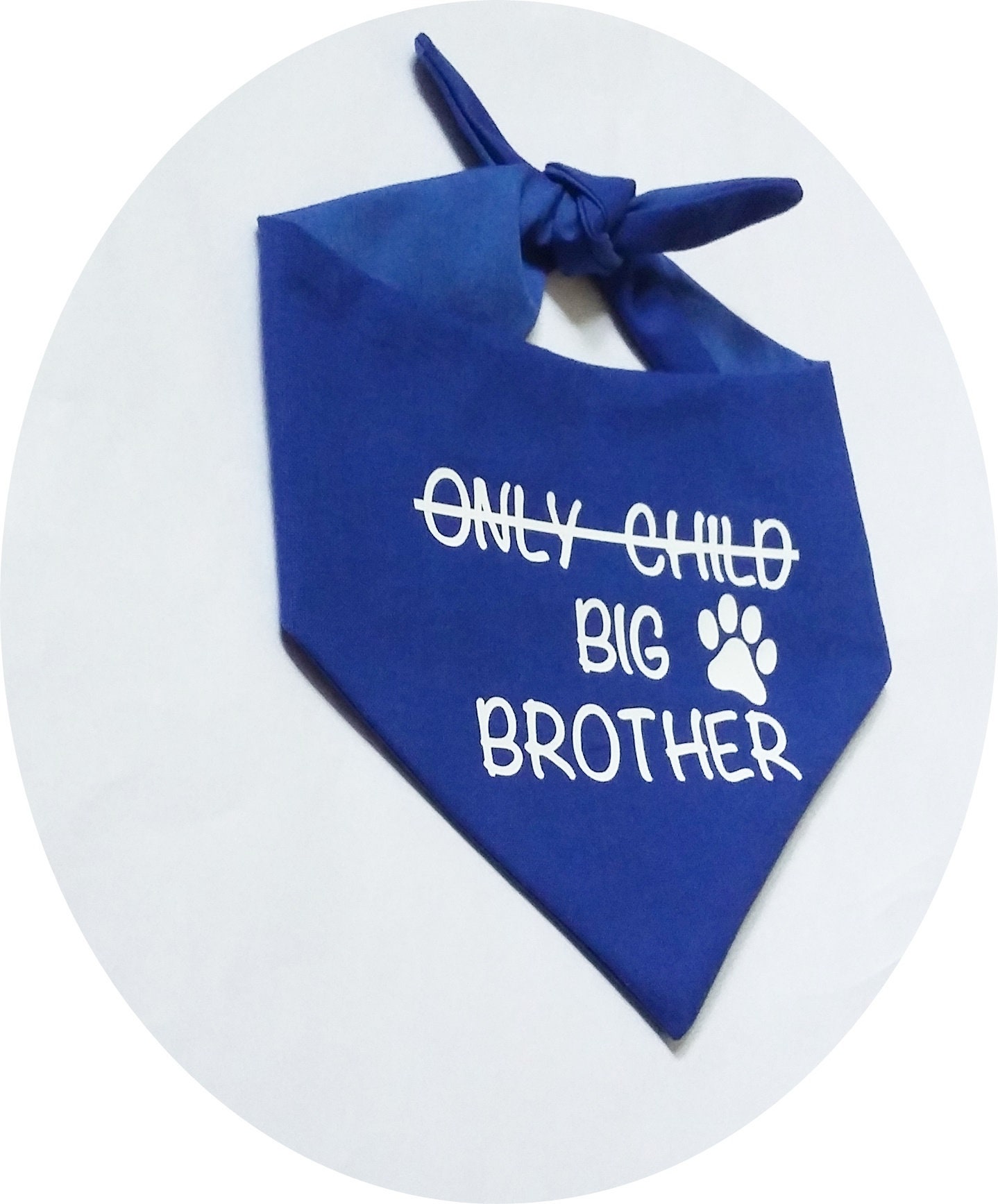 ANY COLOUR Only Child Big Brother Dog Pregnancy Announcement Etsy UK