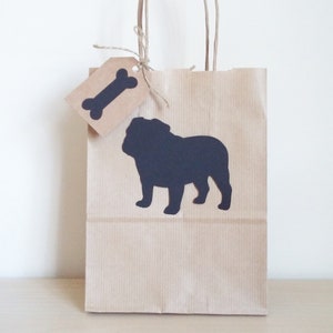 ANY BREED Dog Party Bag Favor Favour Gift Bags Dog themed Goody bag image 1