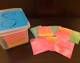 100 Envelope Challenge Kit-Plastic Box-gender neutral