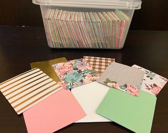 100 Envelope Challenge Kit-Plastic Box-gender neutral