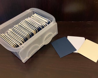 100 Envelope Challenge Kit-Plastic Box-gender neutral
