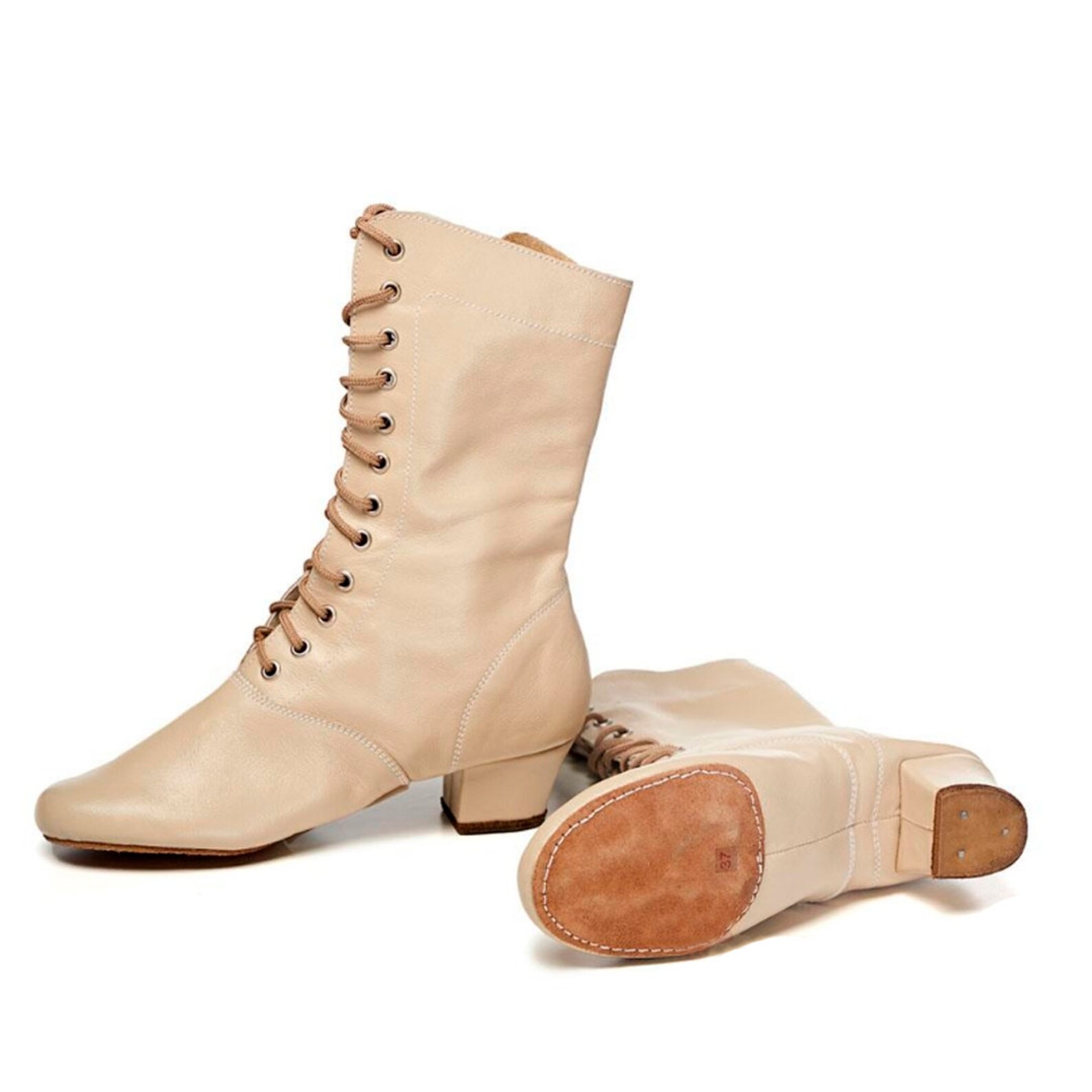 Woman Russian Dance Shoes Kadrille with a split sole and suede Etsy