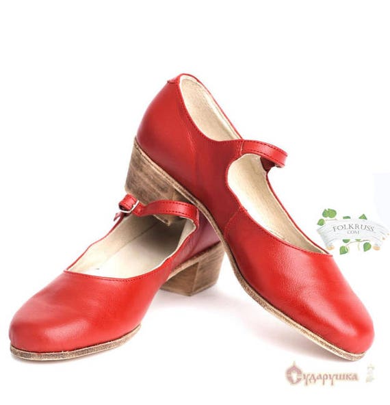 scarpe da ballo rosse