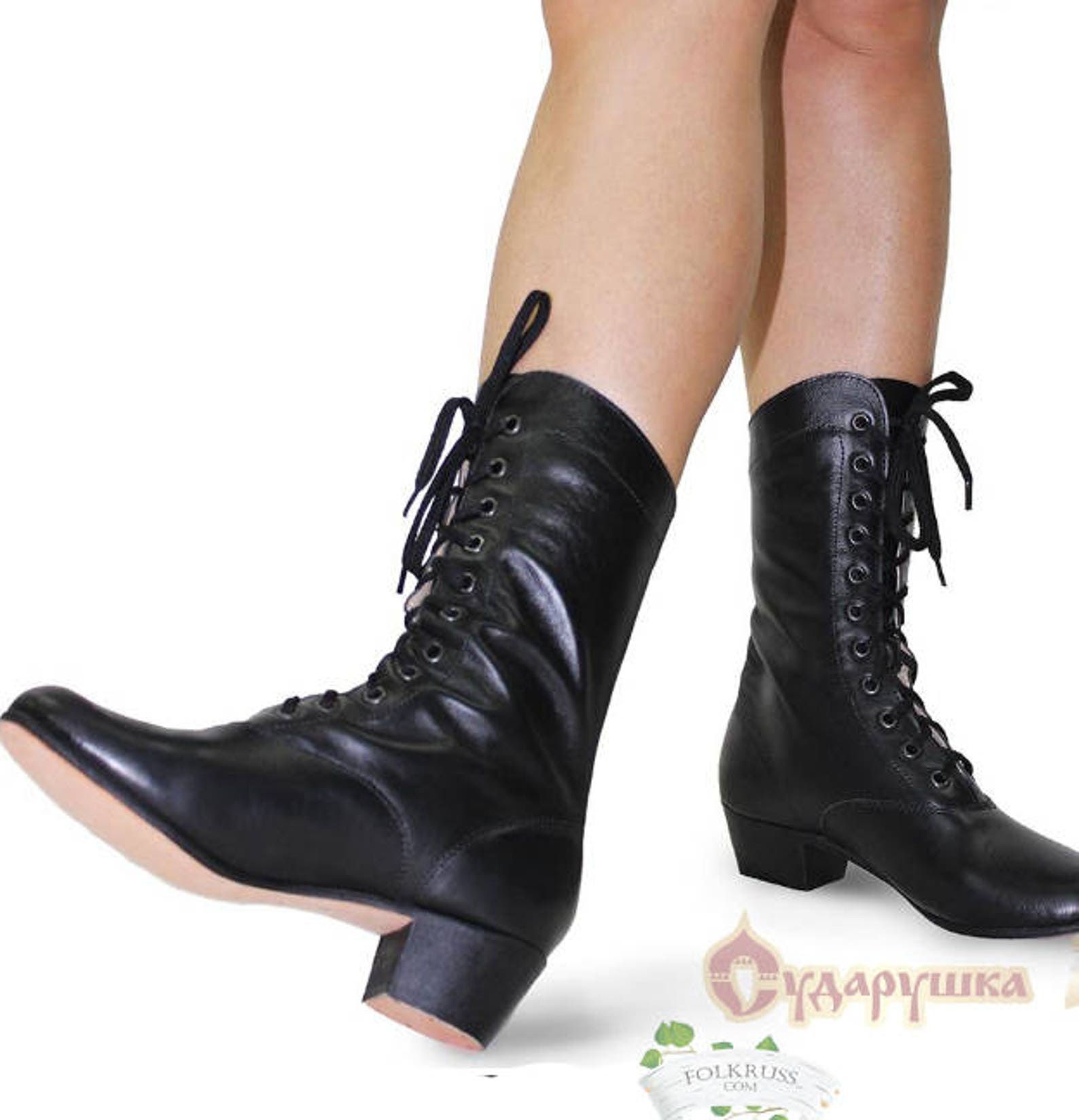 Woman Russian Dance Cossack Shoes Kadrille Cossack Boots Etsy Canada