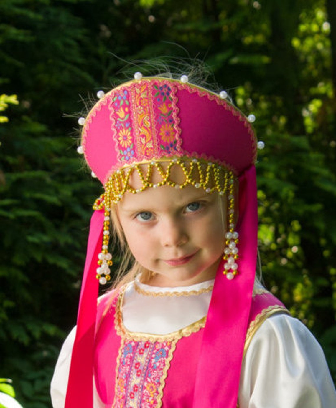 Russian traditional brocade kokoshnik Russian crown Russian | Etsy