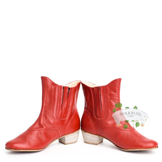 Women's Russian Dance Shoes Dance boots 