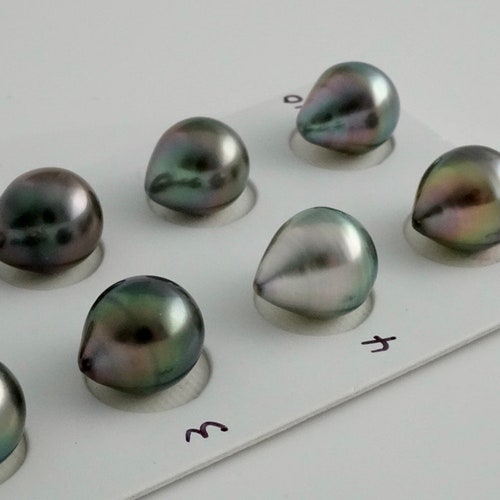 11mm Multi Color Drop Tahitian Pearl, One Pearl, deals Loose Tahitian Pearl, PT2748