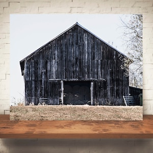 Barn Photograph - Fine Art Print - Color Photography - Landscape Wall Art -  Farm Pictures - Farmhouse Decor - Rustic - Country Decor