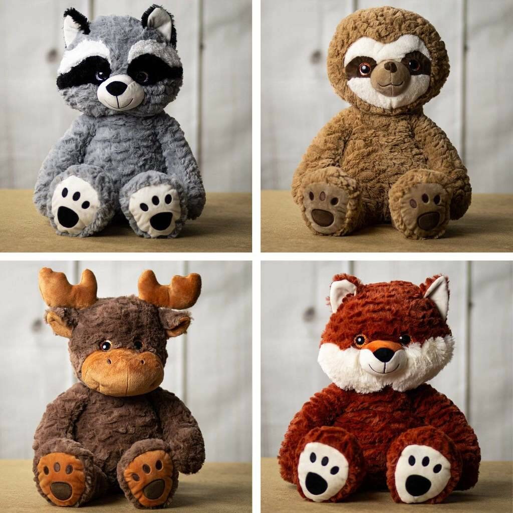 Woodland Plush Animals Etsy