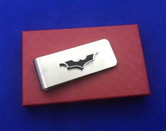 Superhero Money Clip Etsy - batman money clip superhero batman bat money holder