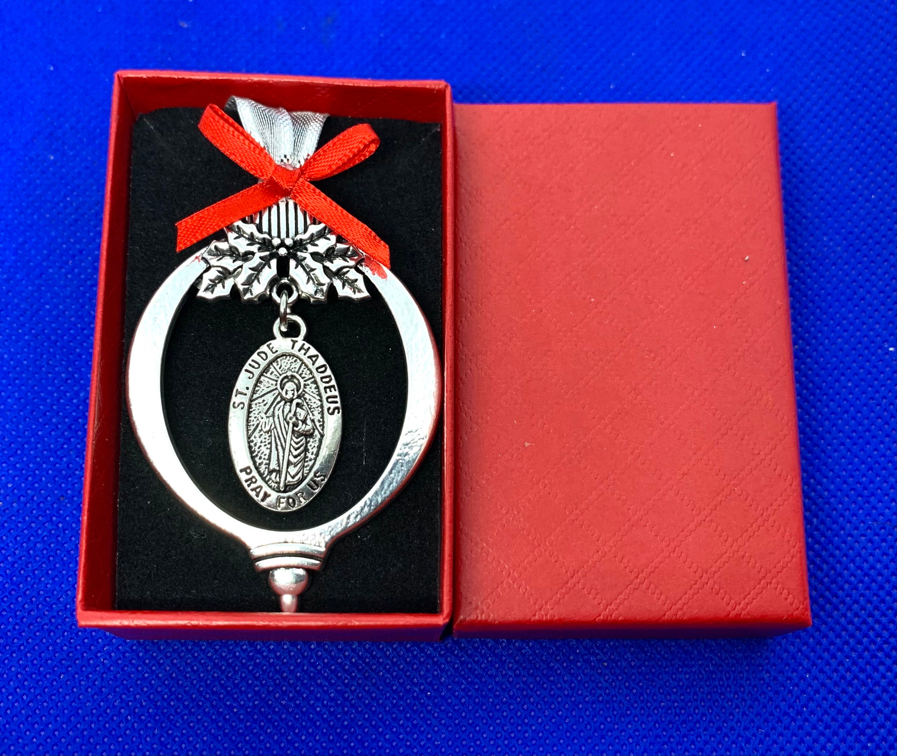St. Jude Christmas OrnamentSaint Jude Thaddeus GiftUSA Etsy