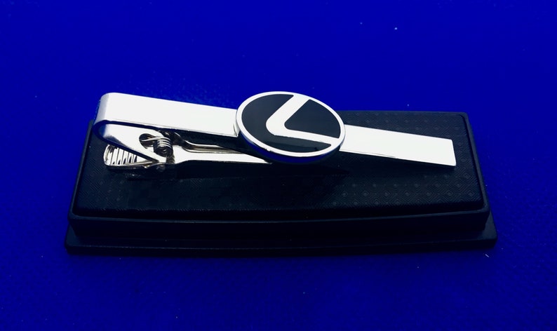 New Lexus Logo Luxury Automobile Tie Clip~Tie Bar~Handmade in the USA~FAST Shipping from the USA~