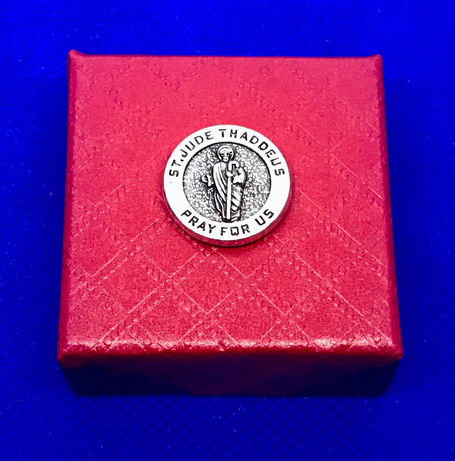 St. Jude Pin Saint Jude Lapel or Hat Pin new Etsy