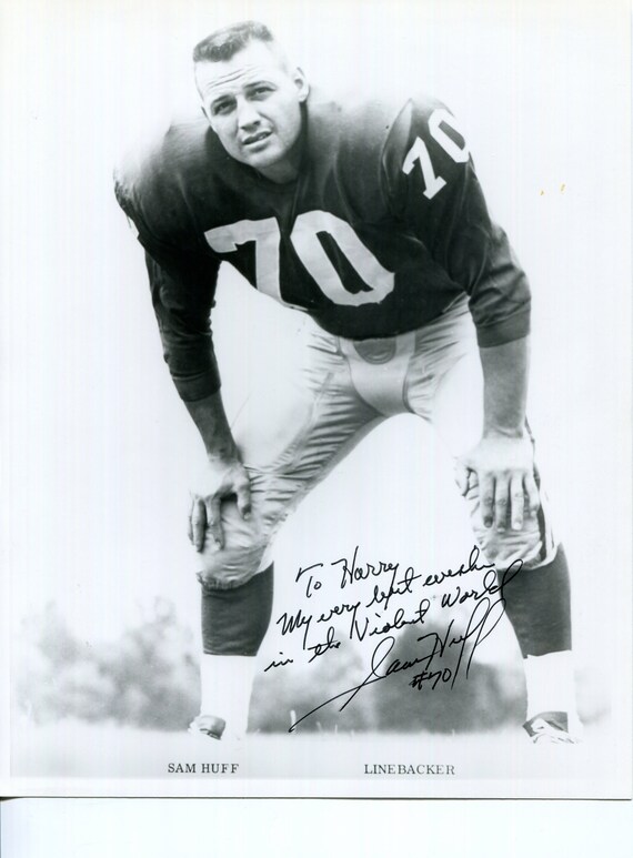 Sam huff shop jersey
