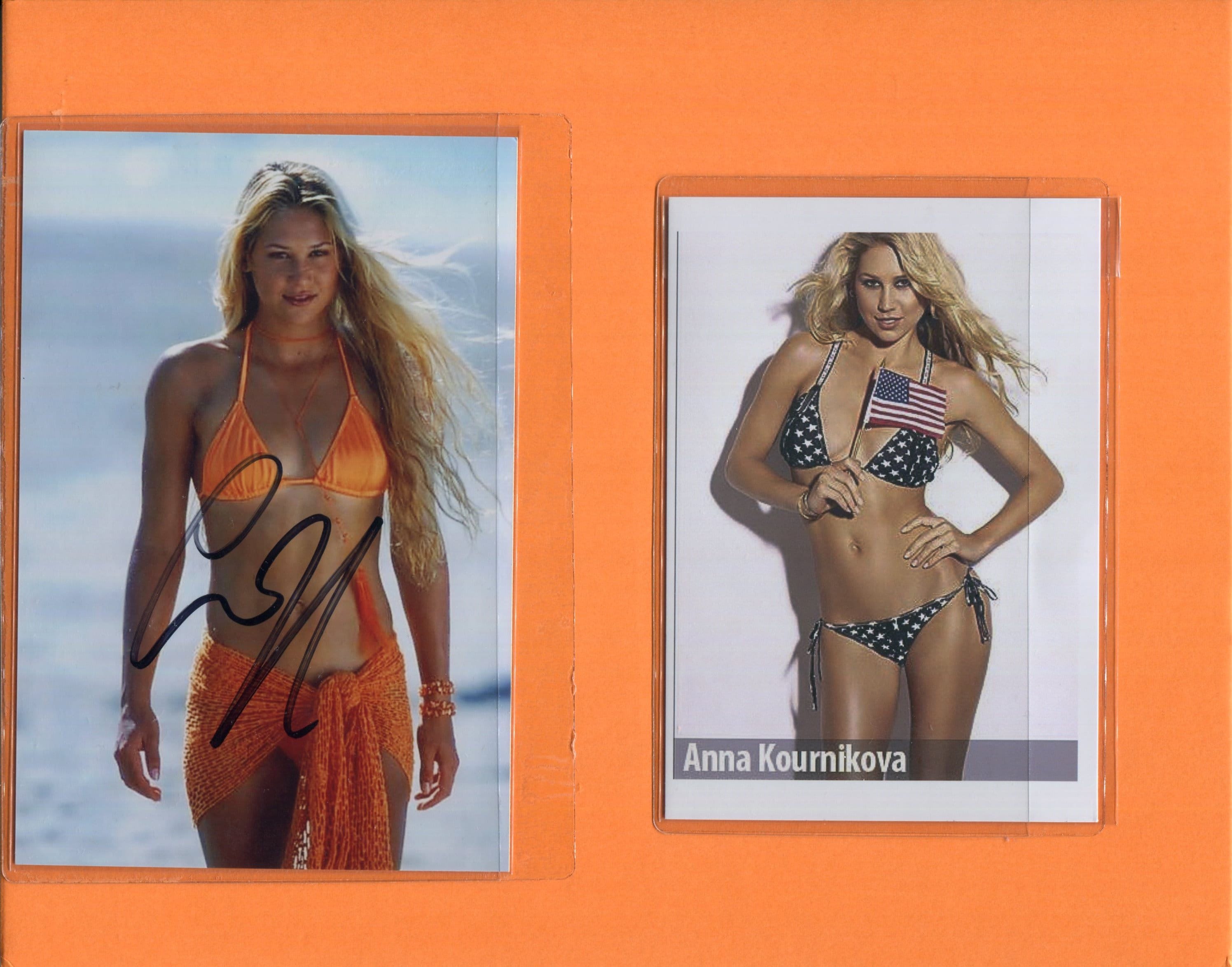 8x10 Anna Kournikova GLOSSY PHOTO photograph picture print tennis bikini  model