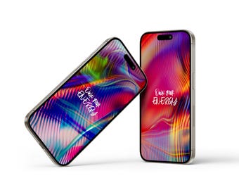 iPhone wallpaper | Own Your Energy Phone Lockscreen | Android Homescreen | Phone Abstract Background
