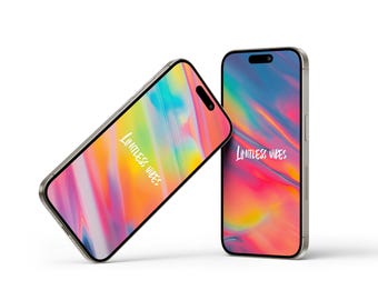 Limitless Vibes iPhone wallpaper | Android Lockscreen | Abstract Homescreen | Luminous Abstract Background