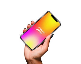 iPhone wallpaper | I attract peace |  iPhone Lockscreen | Android Homescreen | Phone Background