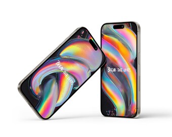 Break The Limits iPhone wallpaper | Android Lockscreen | Abstract Homescreen | Luminous Abstract Background