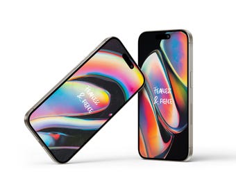 Fearless & Fierce iPhone wallpaper | Android Lockscreen | Abstract Homescreen | Luminous Abstract Background