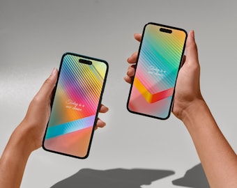 Today is a new chance iPhone wallpaper | Android Lockscreen | Abstract Homescreen | Luminous Abstract Background