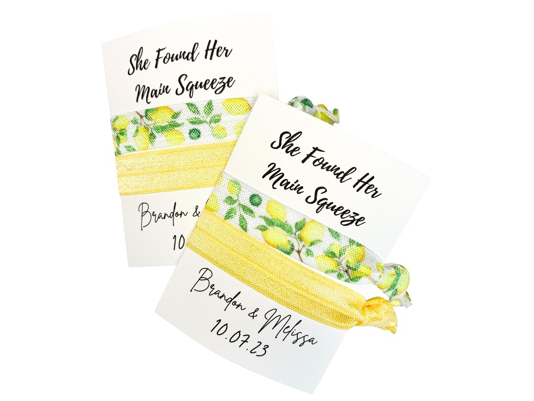She Found Her Main Squeeze Bridal Shower Favours, Bachelorette Hair ...