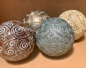 Decorative Orbs Etsy