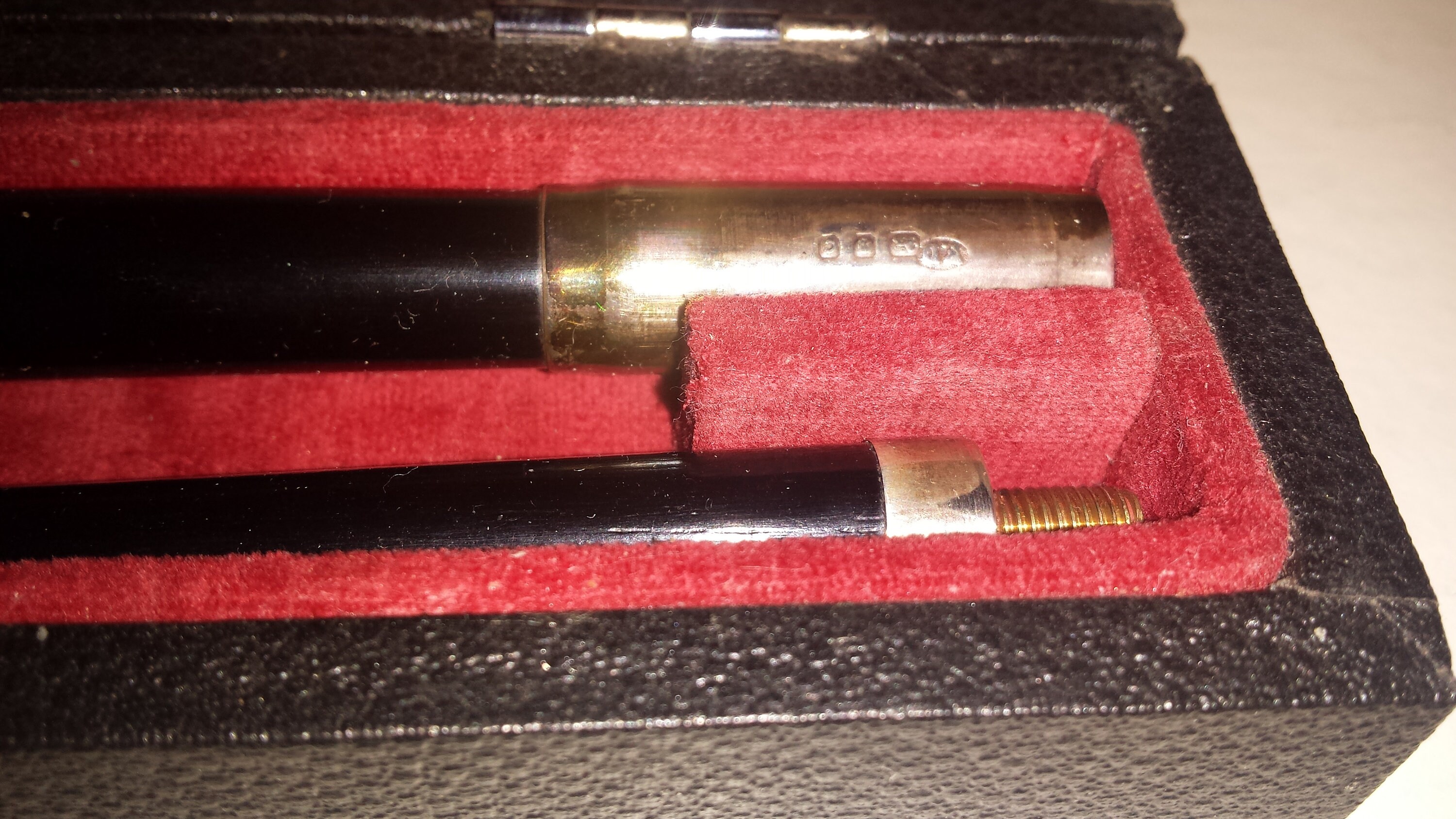 Silver Ebonised Conductors Baton Etsy