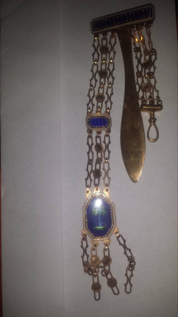 18ct gold Chatelaine antique