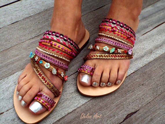 Sandali boho GIPSY DREAM | Limanaki