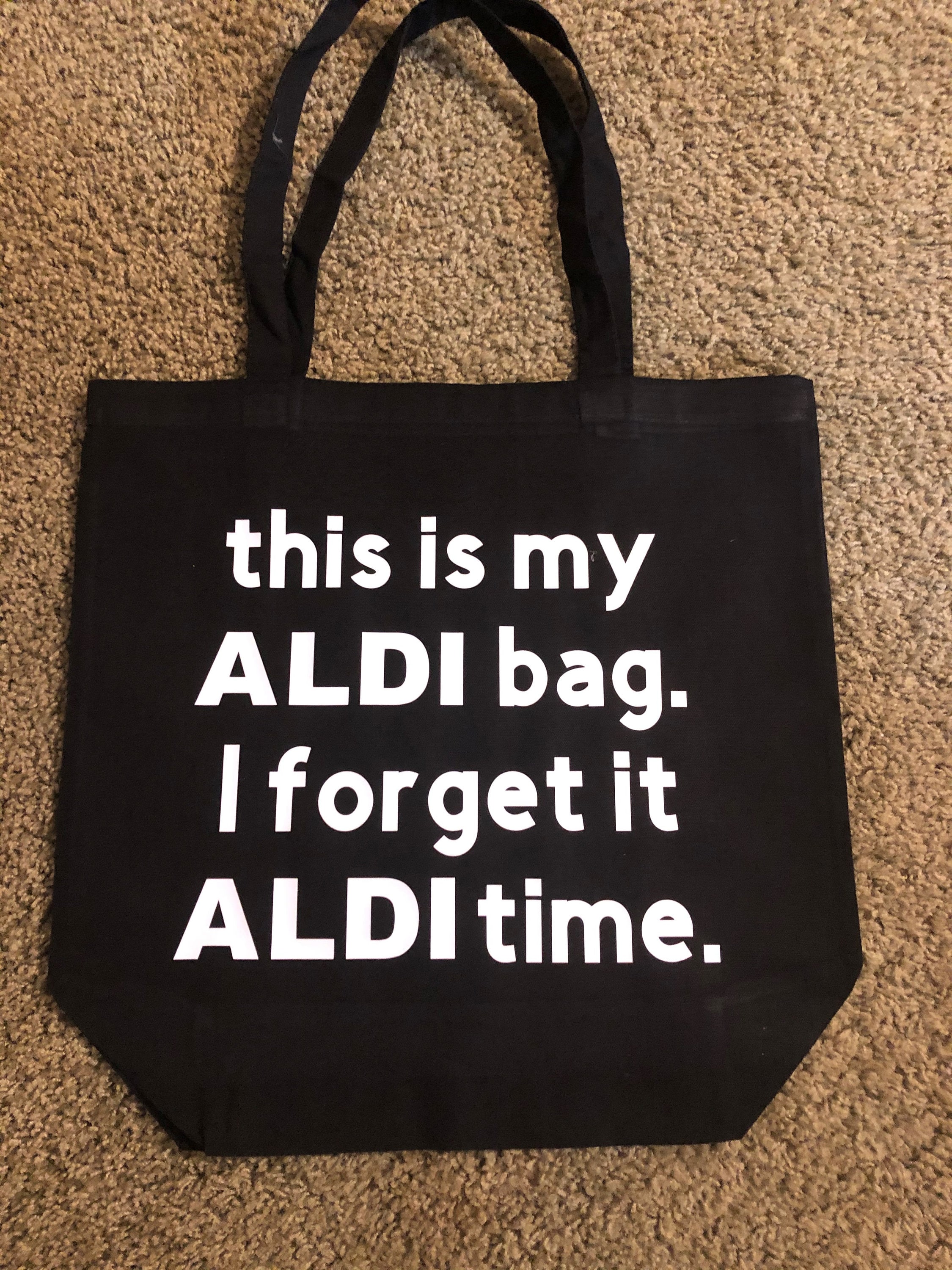 Aldi Shopping Bag Market Bag Food Large Heavy Duty Etsy