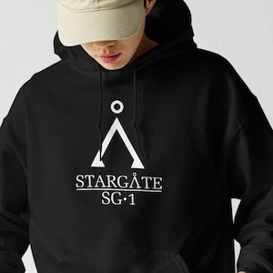 SG1 Hoodie Pullover Atlantis Hooded Sweatshirt SG Universe SGU The Ark of Truth Continuum Unisex Hood United States Sweater