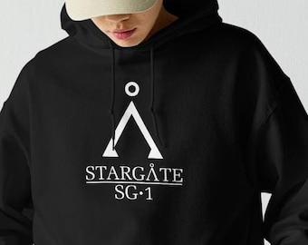 SG1 Hoodie Pullover Atlantis Hooded Sweatshirt SG Universe SGU The Ark of Truth Continuum Unisex Hood United States Sweater