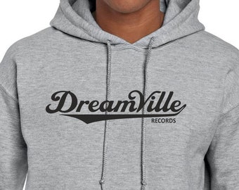 Dreamville nation J Cole Born Sinner TDE edm DJ Sinner Hoodie Hooded Sweatshirt Pullover Hood Black Sweater Rap Hip Hop Kendrick Lamar Edc