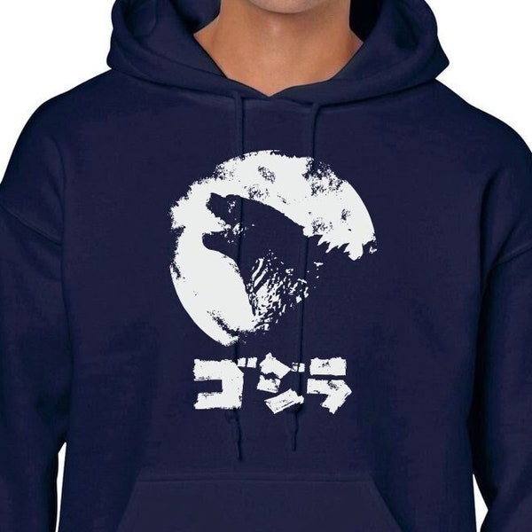 Godzilla Hoodie ゴジラ T-Shirt Hooded Sweatshirt Pullover Gojira Japan Anime Death Stranding Monstro Godzilla King of Monsters Custom Shirts