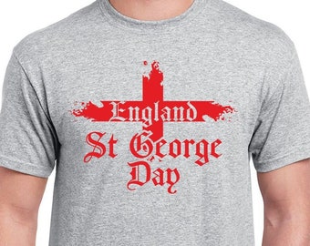 St Georges Day T-Shirt Saint George's Day T Shirt Feast day of Saint George patron saint national day of England, national day of Aragon Top