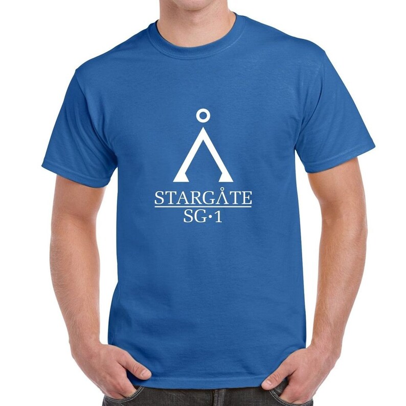 Stargate SG1 Tshirt Vintage Stargate Atlantis Top T Shirt Etsy