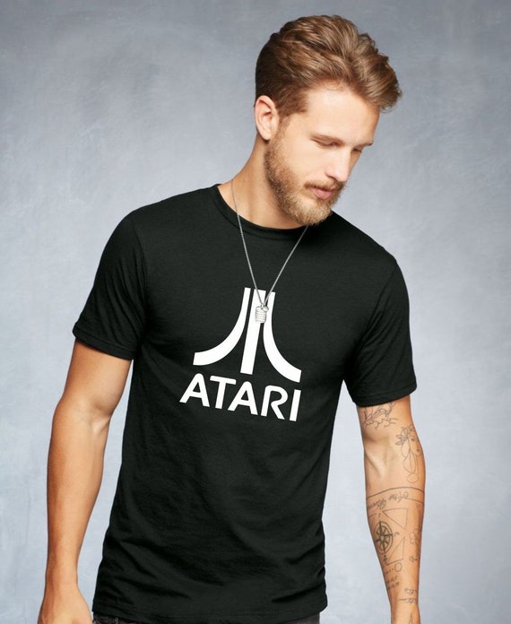 Atari TShirt Vintage Geek Retro Gamer T Shirt Old School Etsy España