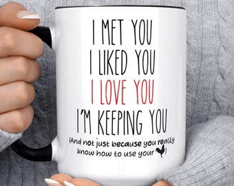 Love Keeping You Not Because You Know How Valentine Mug, Funny Coffee Mug, Valentine's Day Mug, Gift For Him, Birthday Gift, Christmas Gift