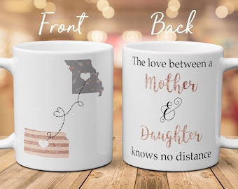 Leggings Gift Mother Day Michigan MI Washington WA The Love Between Mother /& Daughter Knows no Distance