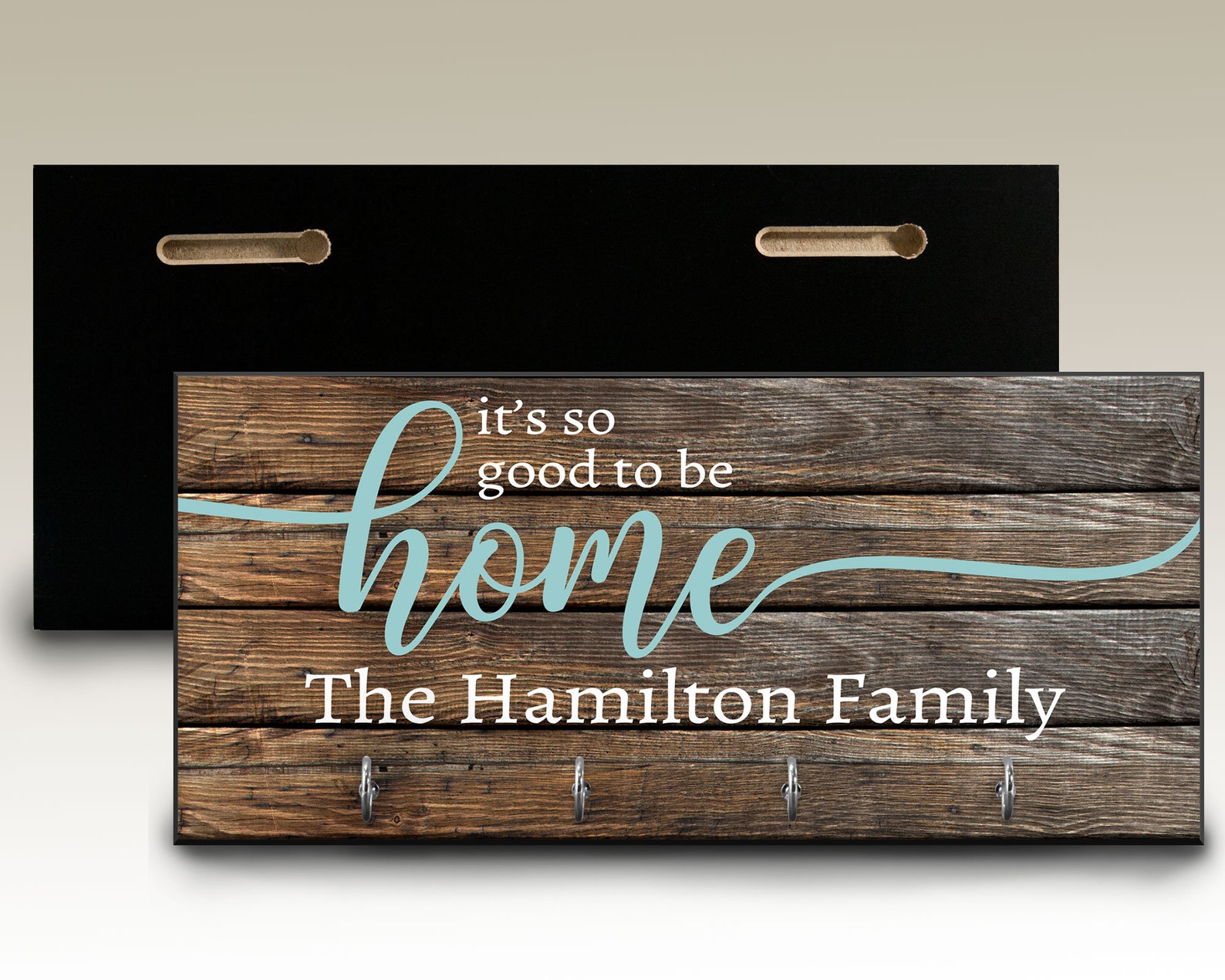 Personalized Key Ring Holder Family Key Holder Home Key - Etsy