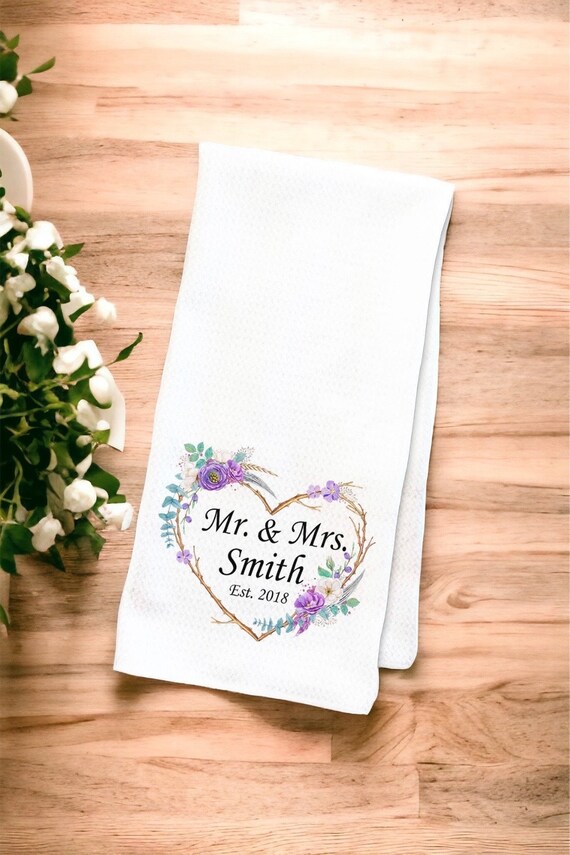 Decorative Name Kitchen Towel