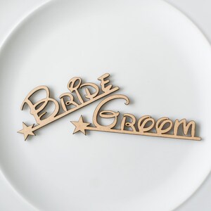 Wooden Lasercut Wedding Name Places