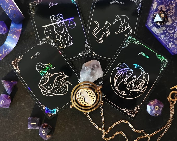 Zodiac Holographic Sticker