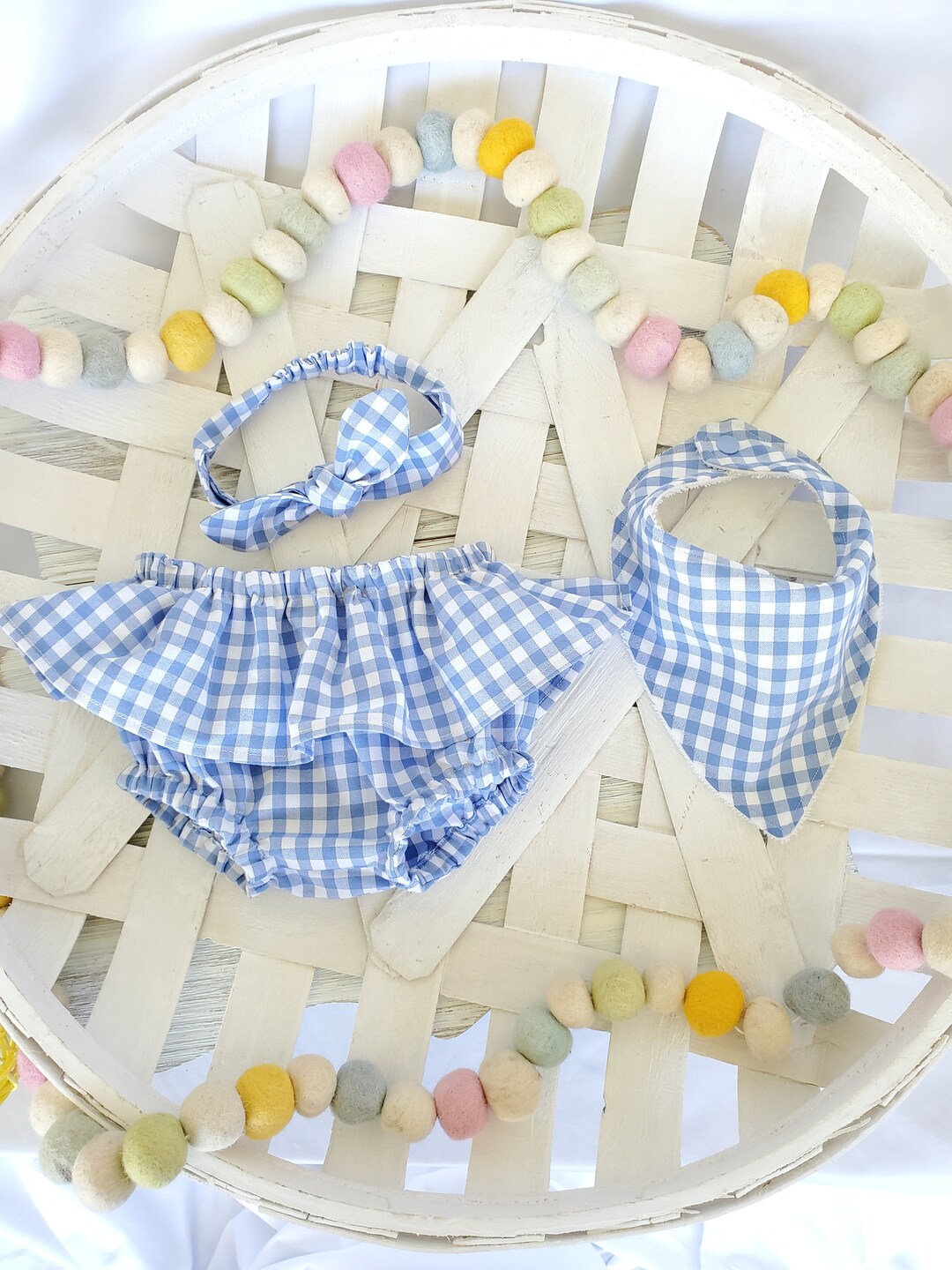 Baby Ruffled Bloomers Baby Gingham Bloomers Gingham Etsy UK