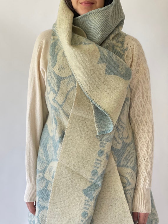 Vintage Wool Blanket Vest Etsy