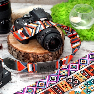 Custom Camera Strap, SLR DSLR Camera Strap, Travel Gifts, Canon Camera Strap, Camera Wrist Strap, Camera Accessories, Gifts for Him