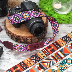 Camera Strap Personalized, Canon Sony Nikon Camera Strap, Leather ...